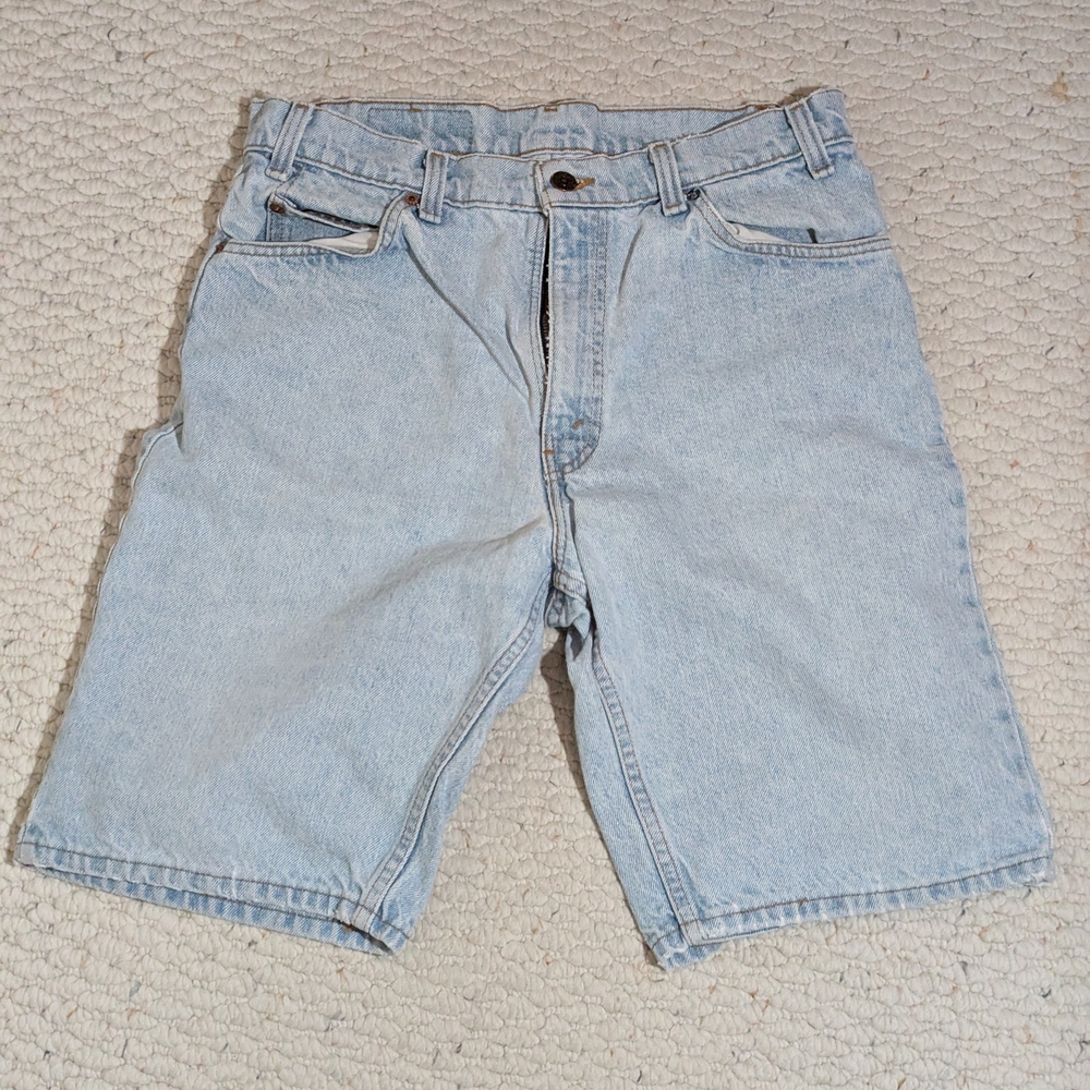 Levi's Men's Light Blue Jean Shorts